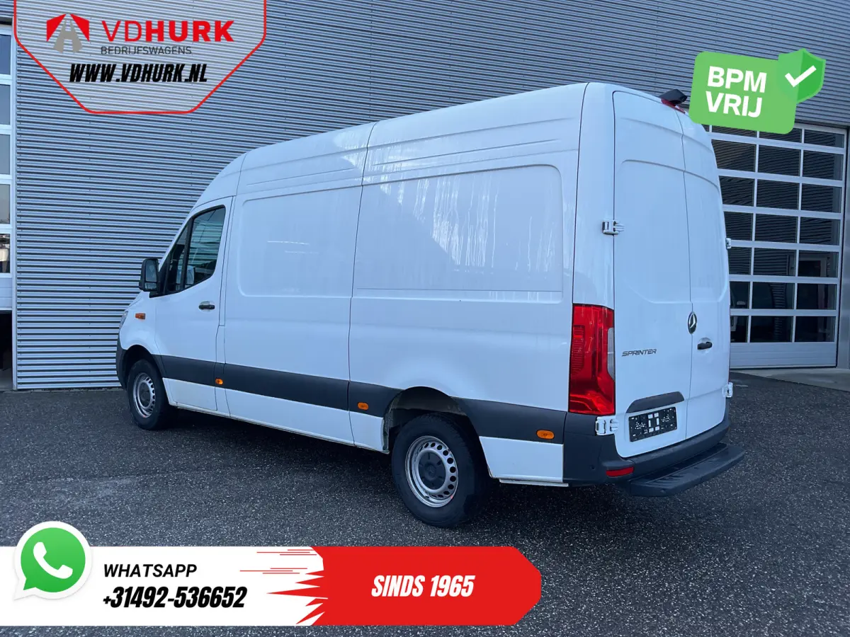 317 CDI L2H2 Aut. LED/ 270Gr.Deuren/ Stoelverw./ Gev.Stoel/ Navi/ Airco/ Camera/ Cruise/ PDC
