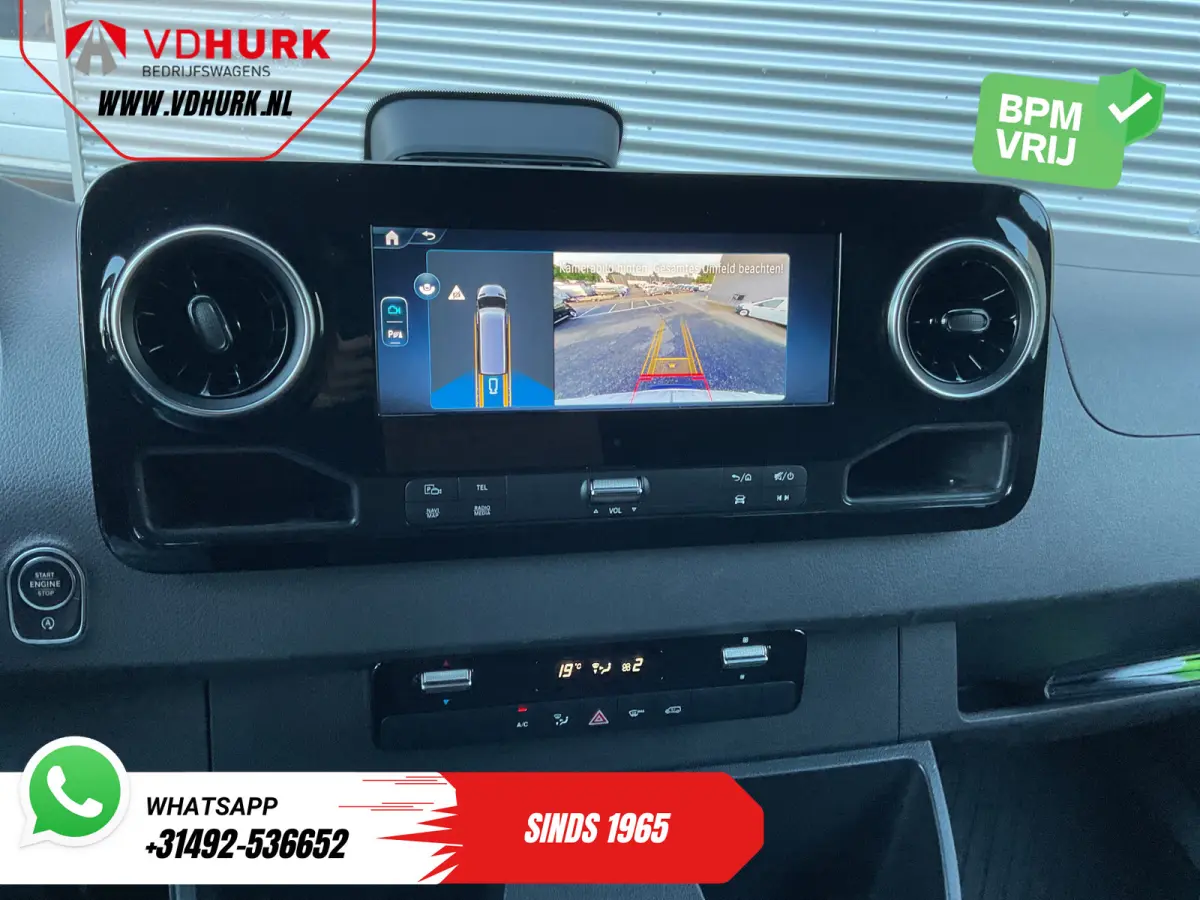 317 CDI L2H2 Aut. LED/ 270Gr.Deuren/ Stoelverw./ Gev.Stoel/ Navi/ Airco/ Camera/ Cruise/ PDC