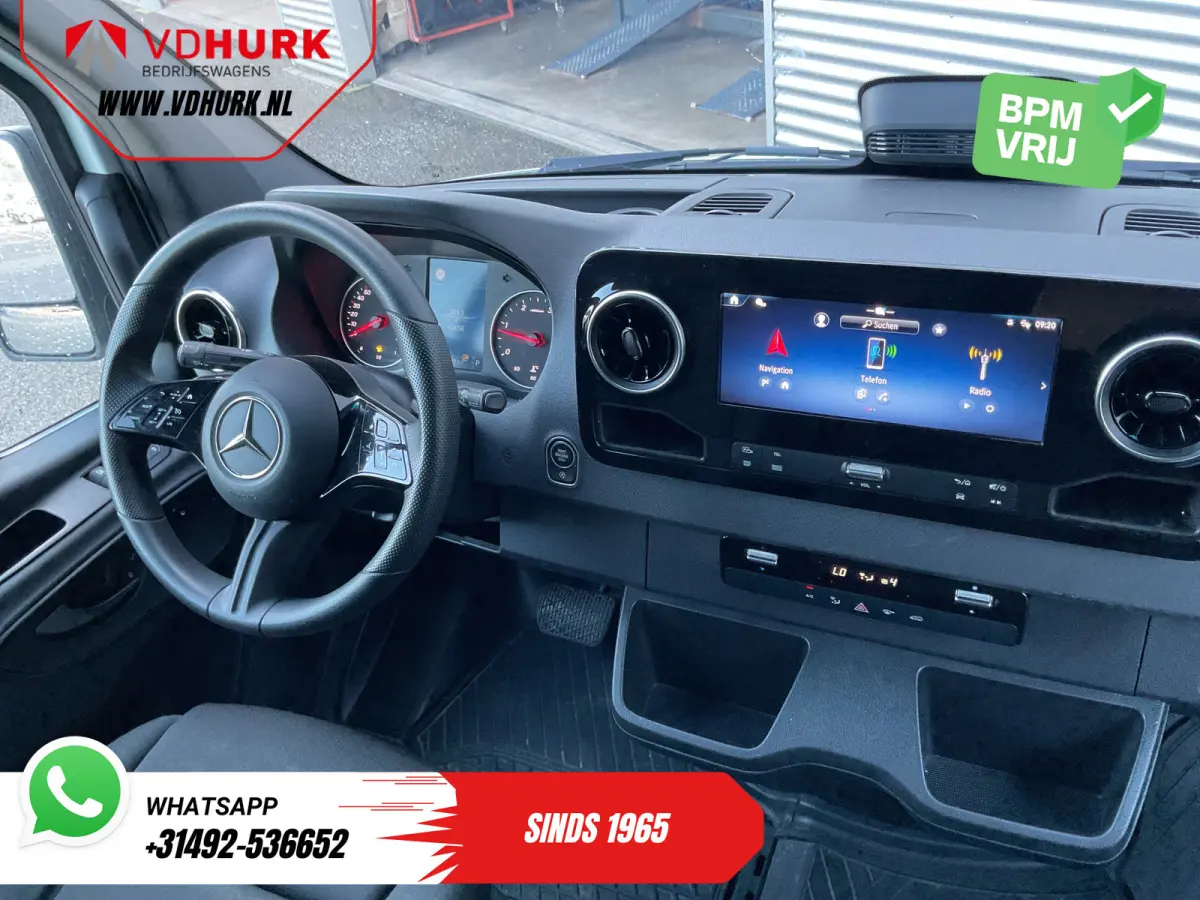 317 CDI L2H2 Aut. LED/ 270Gr.Deuren/ Stoelverw./ Gev.Stoel/ Navi/ Airco/ Camera/ Cruise/ PDC