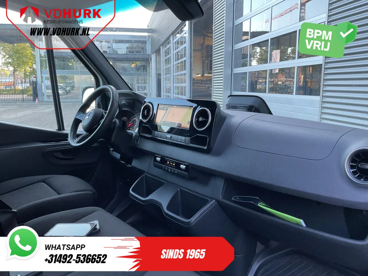 317 CDI L2H2 Aut. LED/ 270Gr.Deuren/ Stoelverw./ Gev.Stoel/ Navi/ Airco/ Camera/ Cruise/ PDC