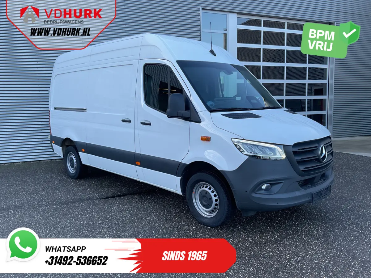 317 CDI L2H2 Aut. LED/ 270Gr.Deuren/ Stoelverw./ Gev.Stoel/ Navi/ Airco/ Camera/ Cruise/ PDC