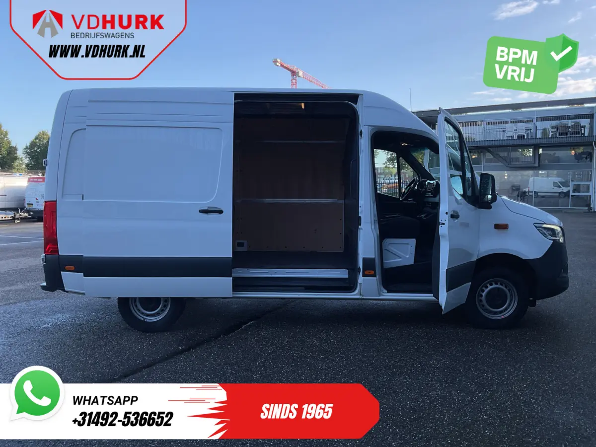 317 CDI L2H2 Aut. LED/ 270Gr.Deuren/ Stoelverw./ Gev.Stoel/ Navi/ Airco/ Camera/ Cruise/ PDC