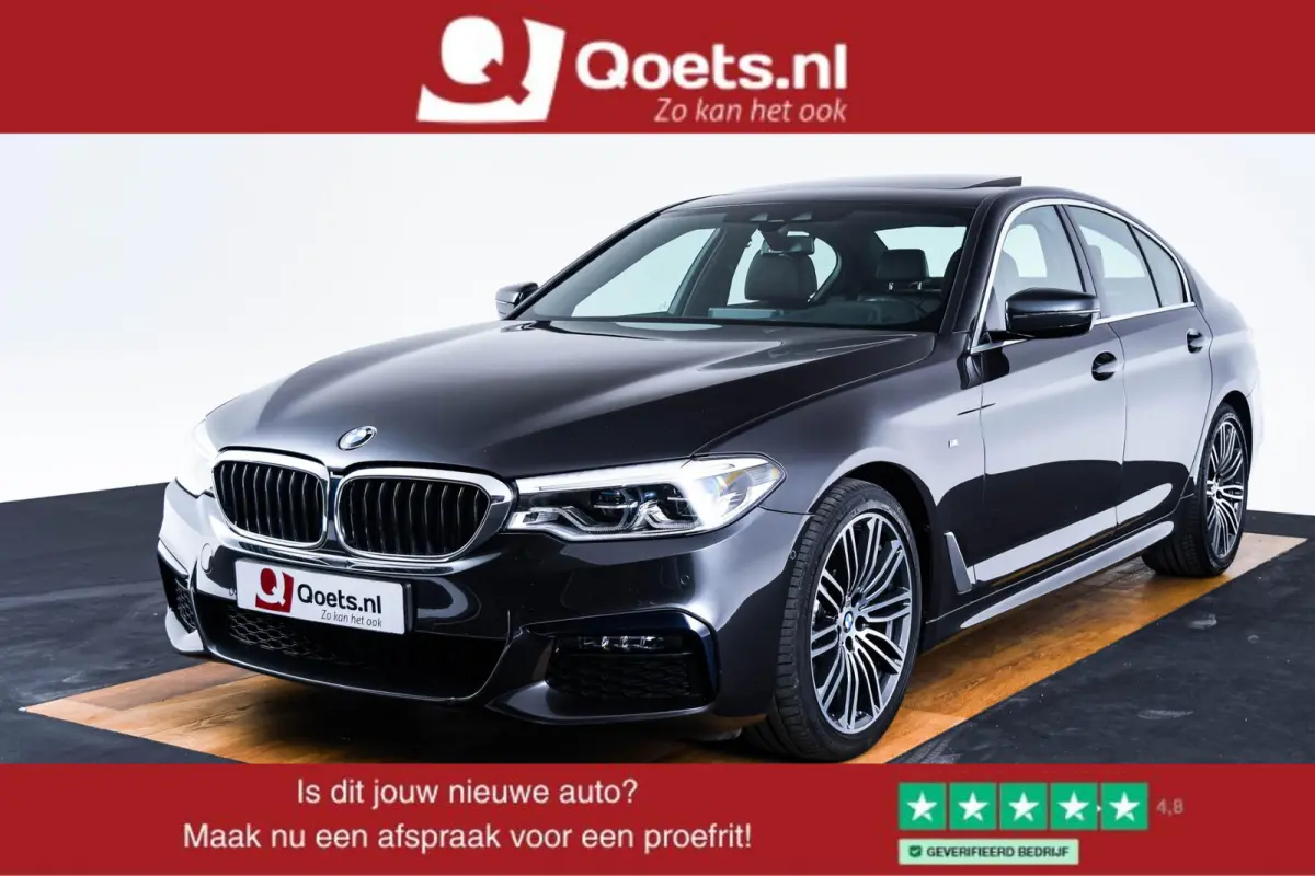 520i High Executive Edition M Sport - Panoramadak - Head up - Driving/Parking Assistant - Comforstoelen - Elektrisch verwarmde voorstoelen - Navigatiesysteem Professional -