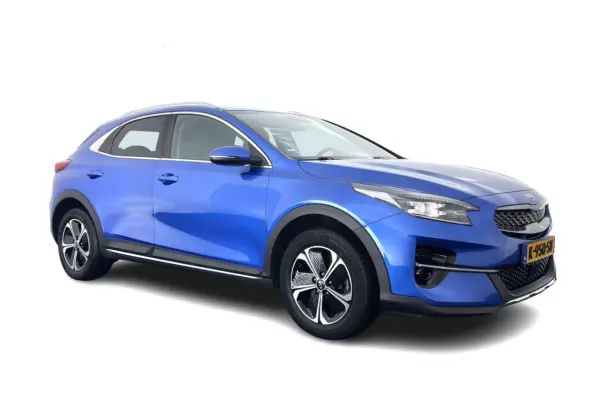 1.6 GDi PHEV DynamicPlusLine (Plug-In) {SoH-97%} (INCL-BTW ) Aut.*LEATHER-FABRIC | FULL-LED | KEYLESS | NAVI-FULLMAP | HEATED-SPORTSEATS | CAMERA | DAB | LANE-ASSIST | ADAPT.CRUISE | PRIVACY