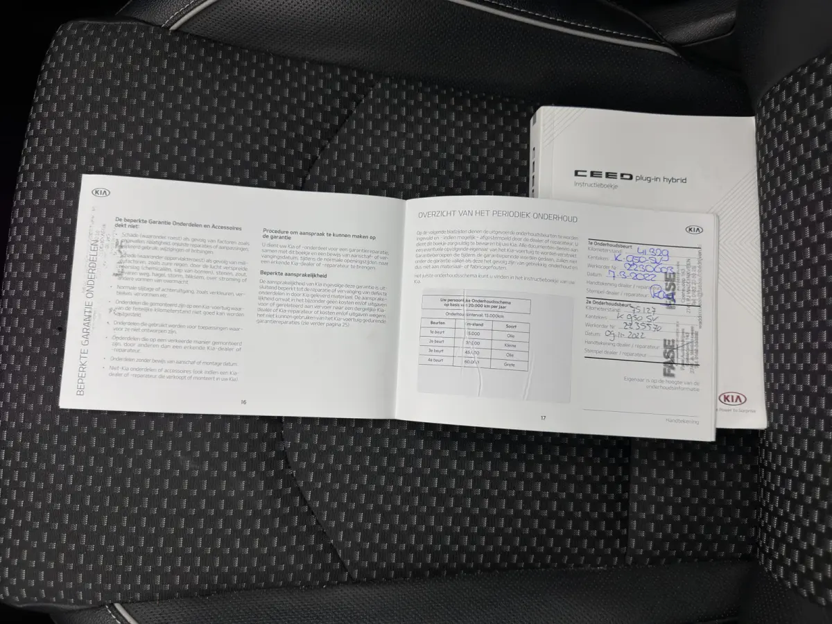 1.6 GDi PHEV DynamicPlusLine (Plug-In) {SoH-97%} (INCL-BTW ) Aut.*LEATHER-FABRIC | FULL-LED | KEYLESS | NAVI-FULLMAP | HEATED-SPORTSEATS | CAMERA | DAB | LANE-ASSIST | ADAPT.CRUISE | PRIVACY
