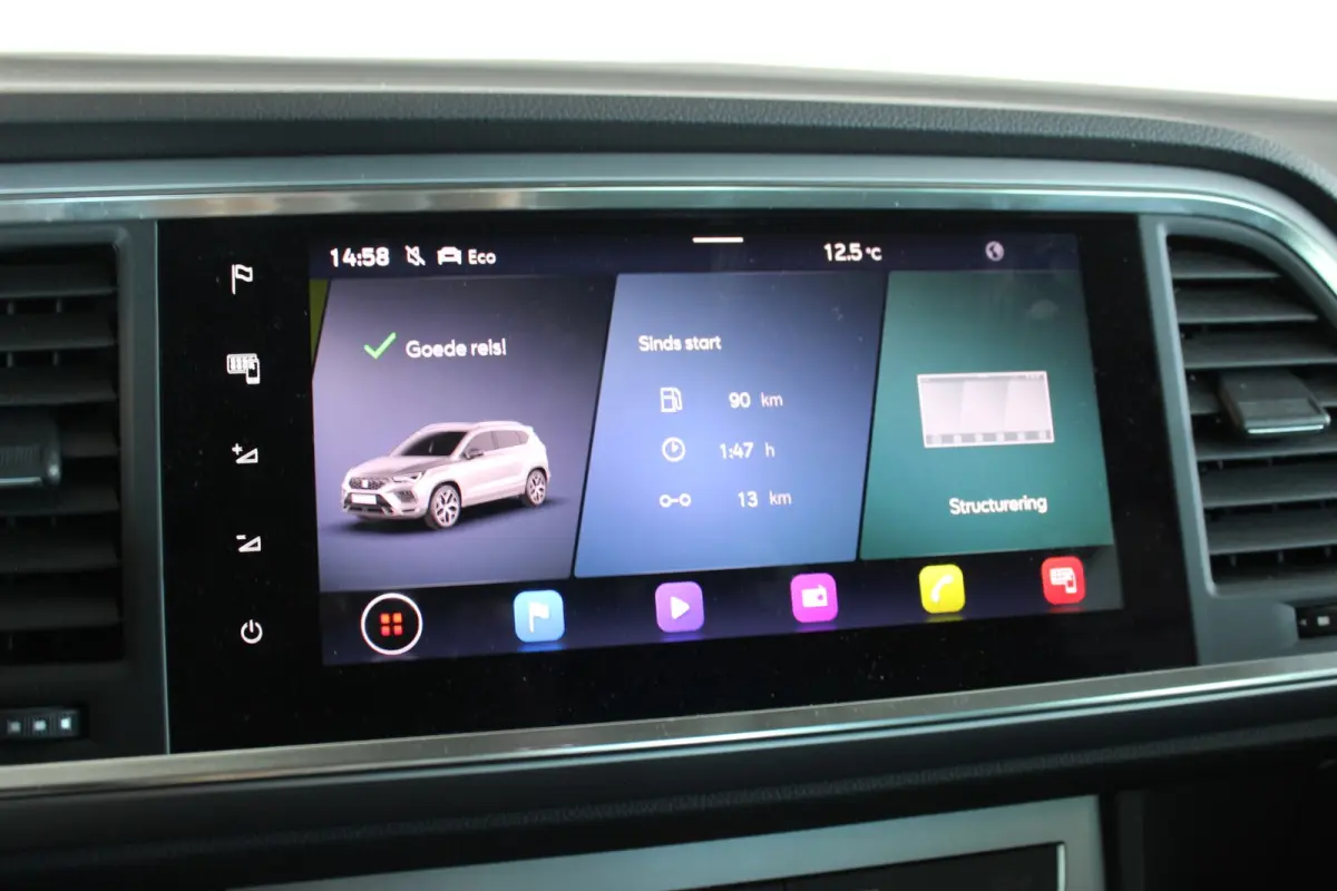 1.5 TSI FR Business Intense Facelift | Trekhaak | 360° Camera | Carplay | Virtual Cockpit | Full LED | Navi | Stoel/Stuurverw. | 18" LMV | PDC V+A