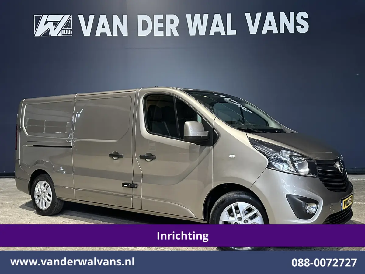 1.6 CDTI 126pk L2H1 Inrichting Euro6 Airco | Camera | Cruisecontrol | LM Velgen | LED Parkeersensoren, Bijrijdersbank