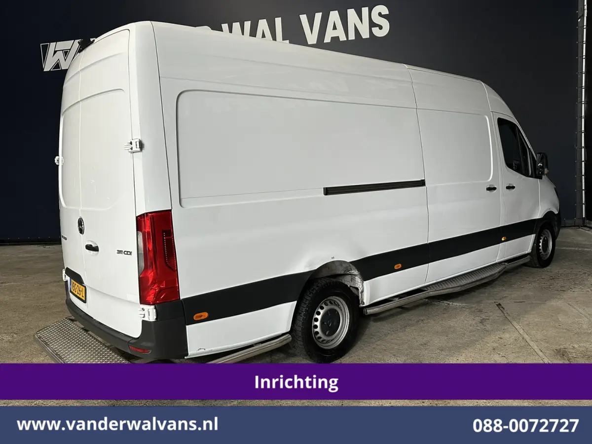 311 CDI Automaat L3H2 *PostNL inrichting* Euro6 Airco | Camera | Schappen Doorloopdeur, 270 Gr. achterdeuren, Sidebars