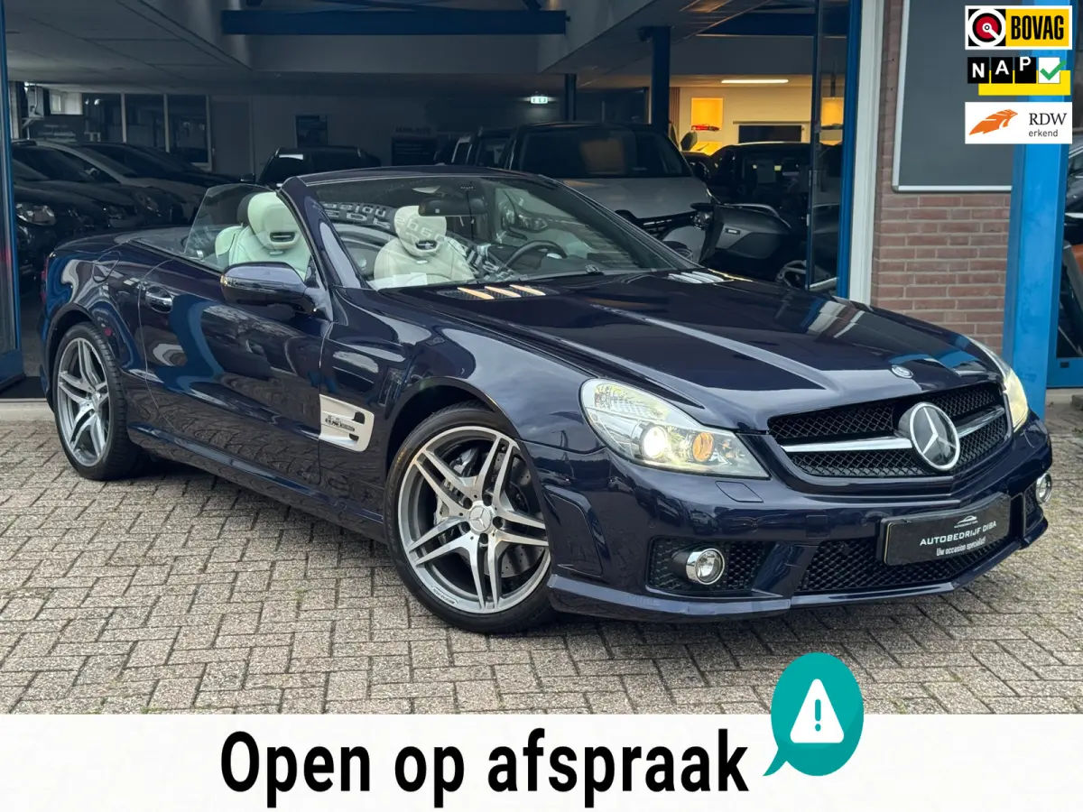 AMG 63 2009 CABRIO FULL NAP NL Auto!