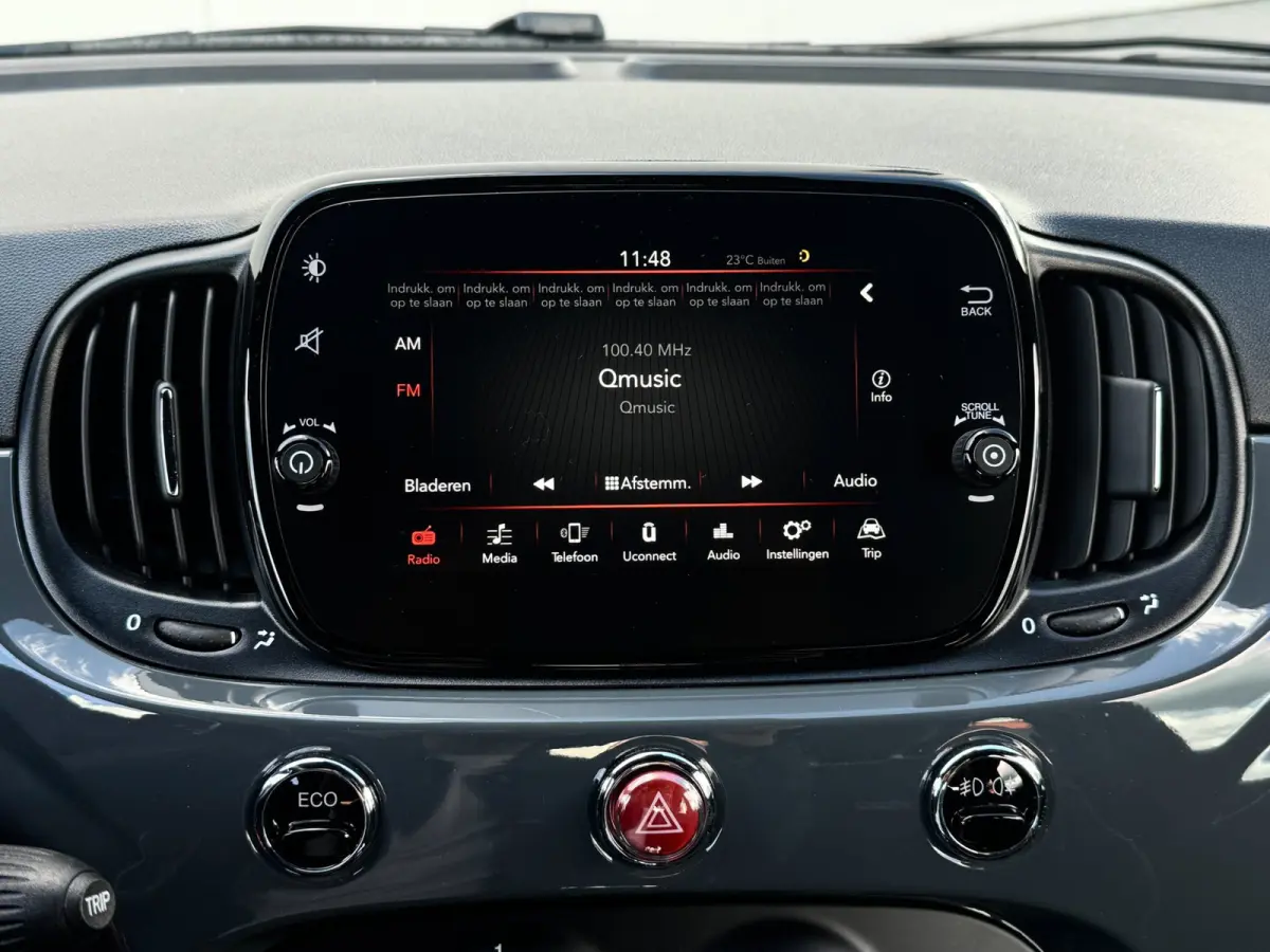 0.9 TwinAir Cabrio | PDC | Bluetooth | Cruise control | Apple Carplay | Achterspoiler