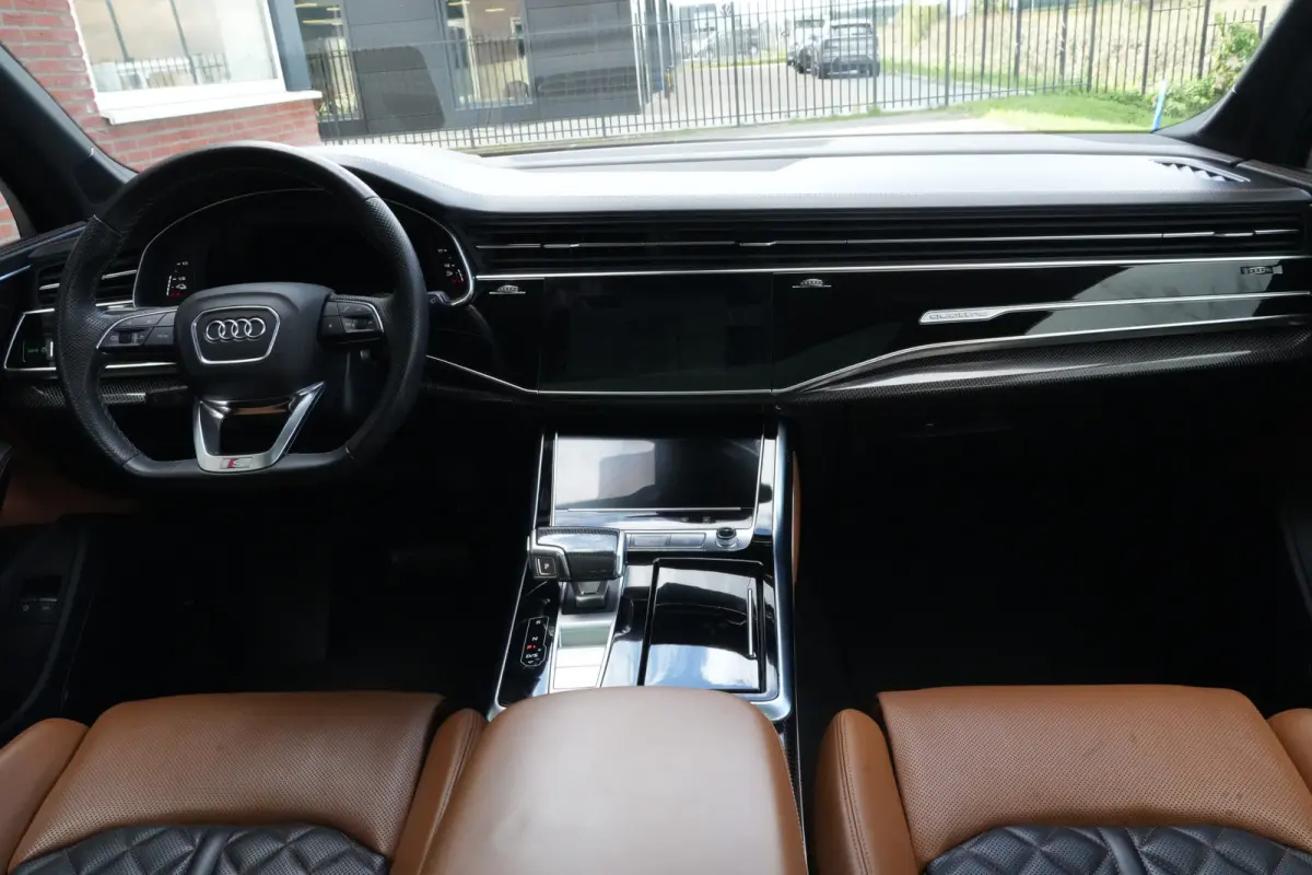 60 TFSI e Quattro Pro Line S Competition | 489 PK | PHEV | Audi Exclusive | Pano | 360° Camera | Trekhaak Audi Q7 60 TFSI e quattro Pro Line S Competition 489 PK Plug-in Hybrid met 3.0 V6 b
