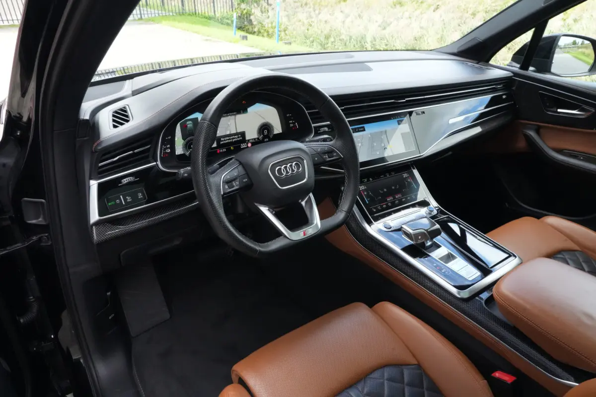 60 TFSI e Quattro Pro Line S Competition | 489 PK | PHEV | Audi Exclusive | Pano | 360° Camera | Trekhaak Audi Q7 60 TFSI e quattro Pro Line S Competition 489 PK Plug-in Hybrid met 3.0 V6 b