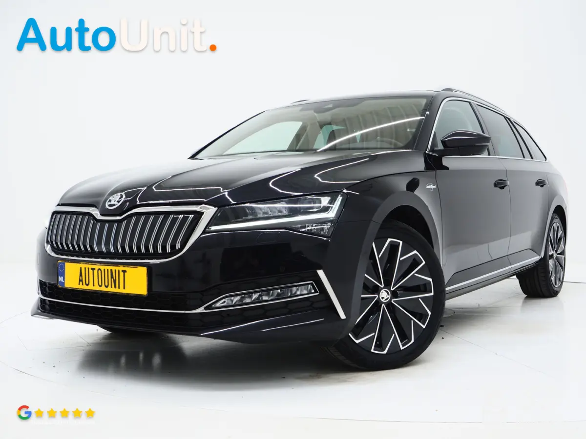 1.4 TSI iV Laurin & Klement | Panoramadak | Leder | Trekhaak | Stoelkoeling | Canton | Massage | 360 | Memory