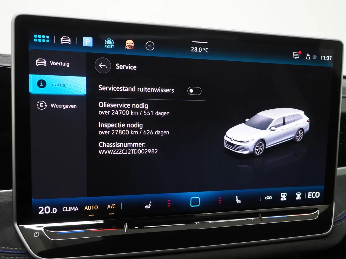 1.5 eHybrid R-Line Edition | 5 Jaar Garantie | Panoramadak | Trekhaak | Massage | 360 | HUD | Sfeerlicht | Keyless