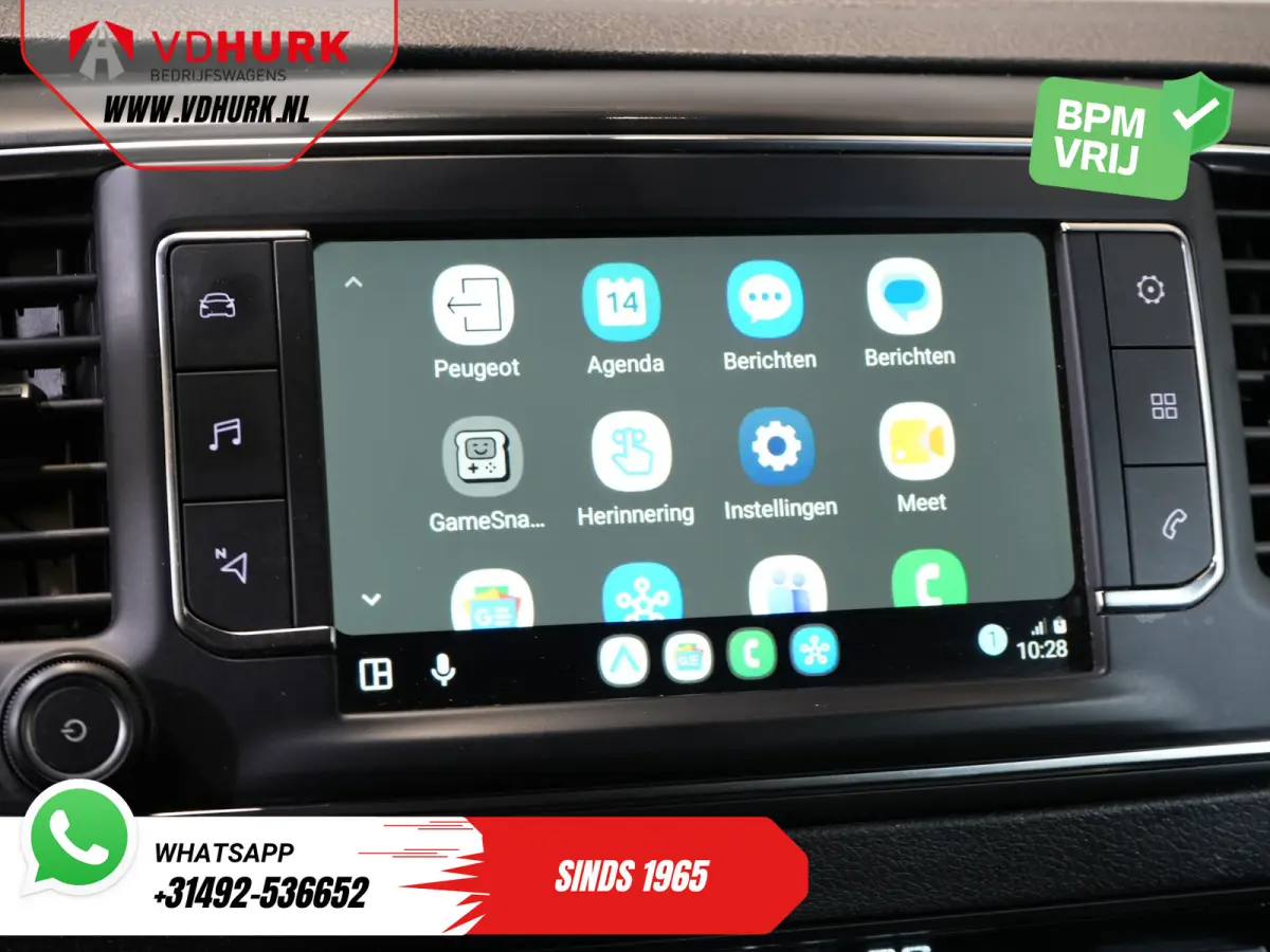 2.0 HDI 180 pk Aut. DC Dubbel Cabine 2x Schuifdeur/ Carplay/ Stoelverw./ Climate/ Navi/ Camera/ Cruise/ 17’LMV/ PDC/ Trekhaak