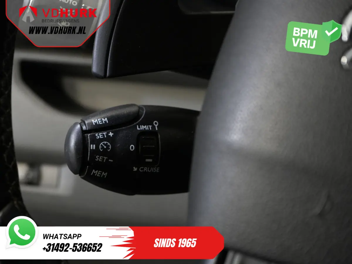 2.0 HDI 180 pk Aut. DC Dubbel Cabine 2x Schuifdeur/ Carplay/ Stoelverw./ Climate/ Navi/ Camera/ Cruise/ 17’LMV/ PDC/ Trekhaak