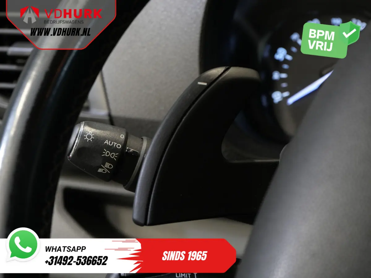 2.0 HDI 180 pk Aut. DC Dubbel Cabine 2x Schuifdeur/ Carplay/ Stoelverw./ Climate/ Navi/ Camera/ Cruise/ 17’LMV/ PDC/ Trekhaak