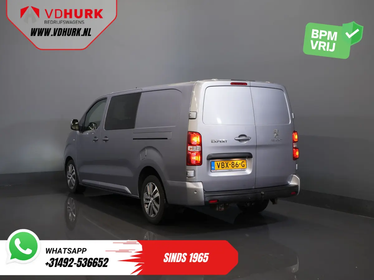 2.0 HDI 180 pk Aut. DC Dubbel Cabine 2x Schuifdeur/ Carplay/ Stoelverw./ Climate/ Navi/ Camera/ Cruise/ 17’LMV/ PDC/ Trekhaak