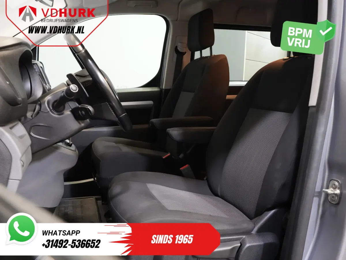 2.0 HDI 180 pk Aut. DC Dubbel Cabine 2x Schuifdeur/ Carplay/ Stoelverw./ Climate/ Navi/ Camera/ Cruise/ 17’LMV/ PDC/ Trekhaak
