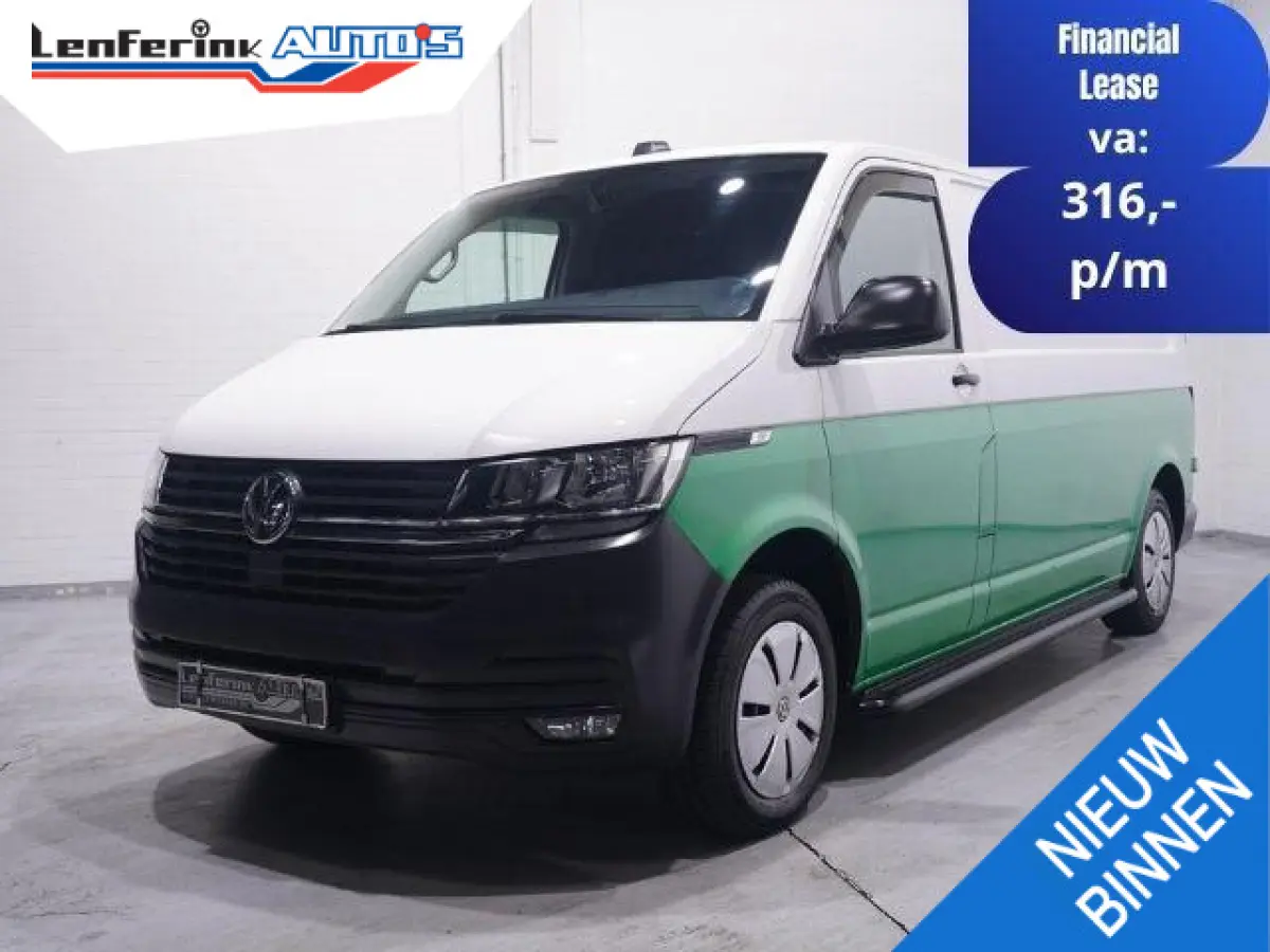 2.0 TDI 110 pk L2H1 Airco, Two Tone Groen / Wit Cruise Control, Trekhaak 2.200 kg, 2-Zits