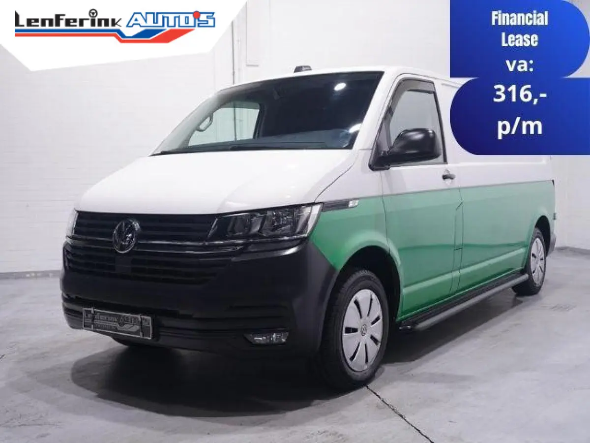 2.0 TDI 110 pk L2H1 Airco, Two Tone Groen / Wit Cruise Control, Trekhaak 2.200 kg, 2-Zits