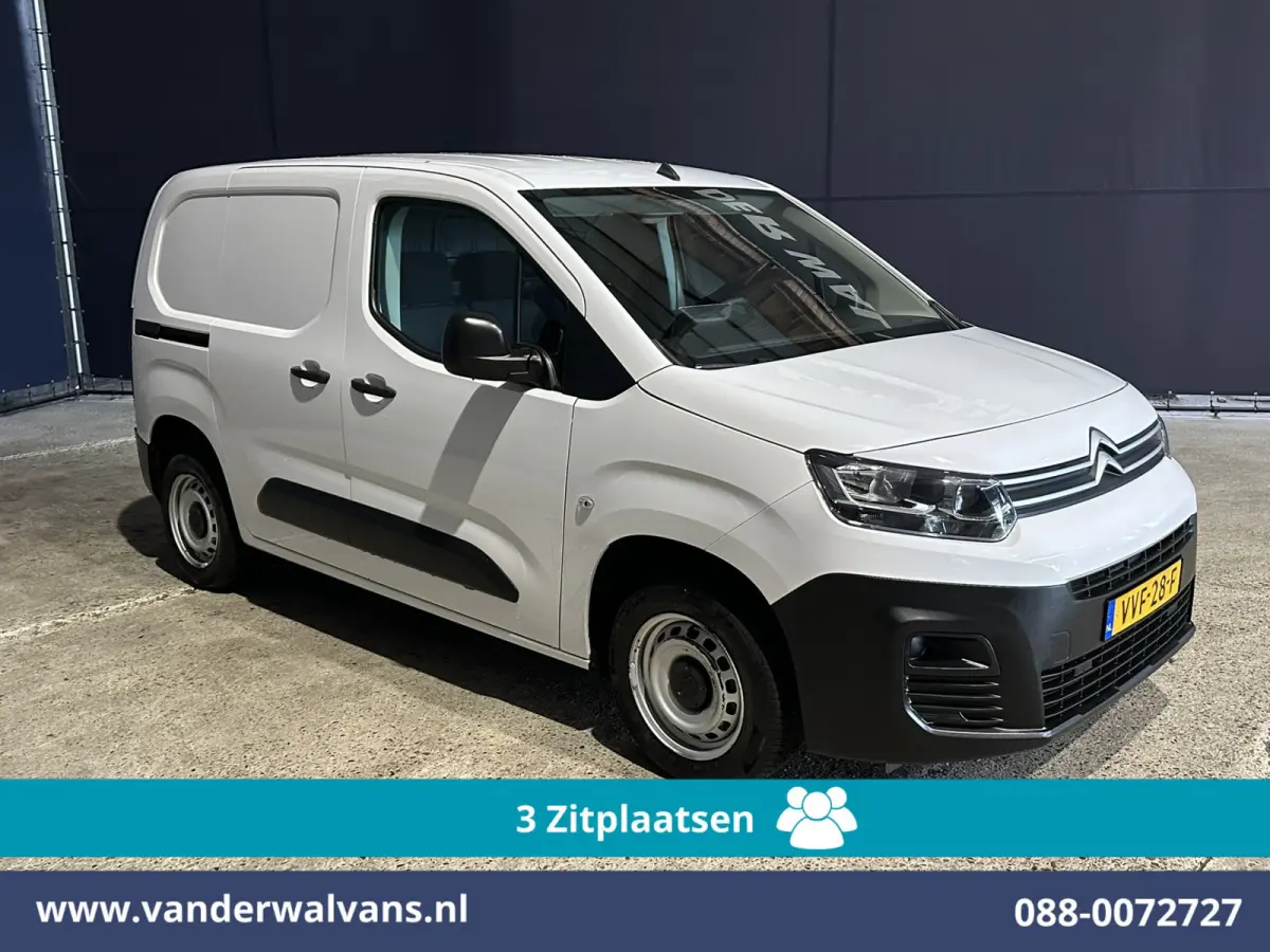 1.5 BlueHDi 102pk L1H1 Euro6 Airco | 3-Zits | Camera | Apple Carplay | Cruisecontrol Android Auto, Parkeersensoren