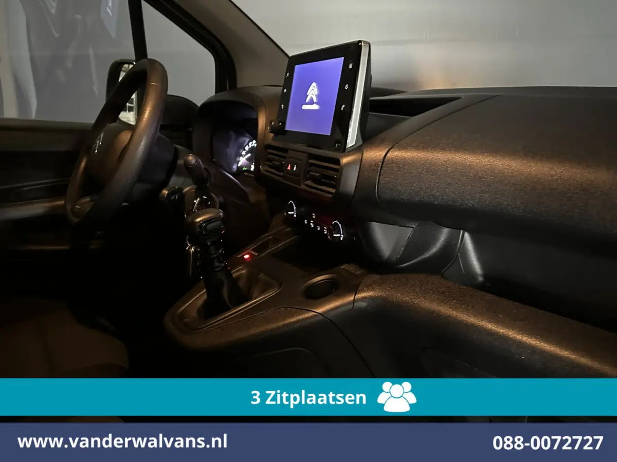 1.5 BlueHDi 102pk L1H1 Euro6 Airco | 3-Zits | Camera | Apple Carplay | Cruisecontrol Android Auto, Parkeersensoren