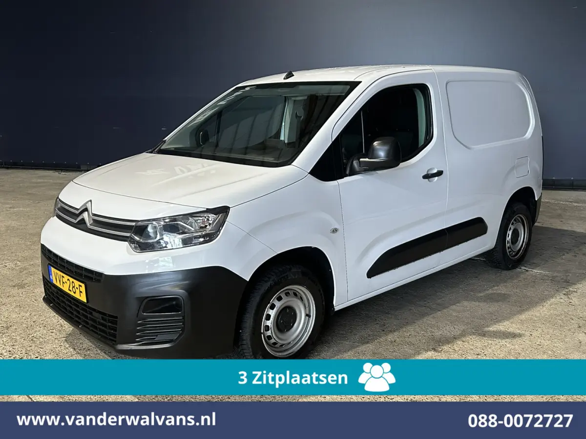1.5 BlueHDi 102pk L1H1 Euro6 Airco | 3-Zits | Camera | Apple Carplay | Cruisecontrol Android Auto, Parkeersensoren