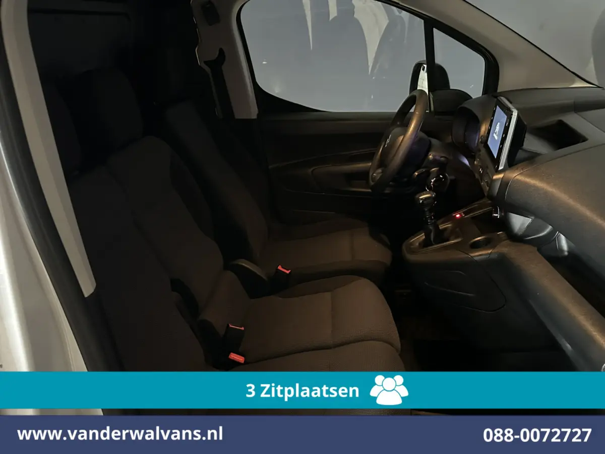 1.5 BlueHDi 102pk L1H1 Euro6 Airco | 3-Zits | Camera | Apple Carplay | Cruisecontrol Android Auto, Parkeersensoren