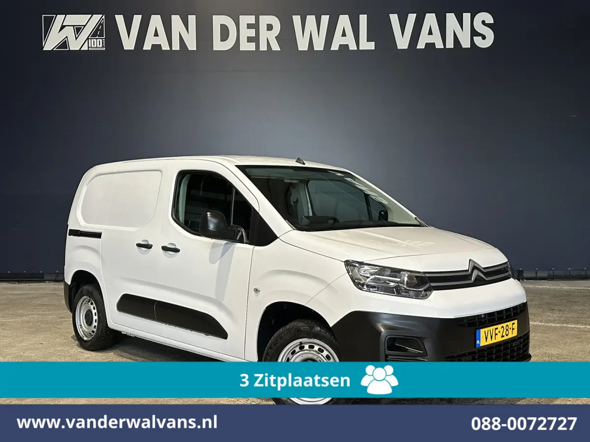 1.5 BlueHDi 102pk L1H1 Euro6 Airco | 3-Zits | Camera | Apple Carplay | Cruisecontrol Android Auto, Parkeersensoren