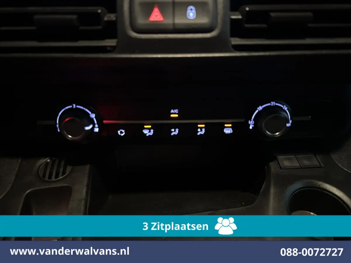 1.5 BlueHDi 102pk L1H1 Euro6 Airco | 3-Zits | Camera | Apple Carplay | Cruisecontrol Android Auto, Parkeersensoren