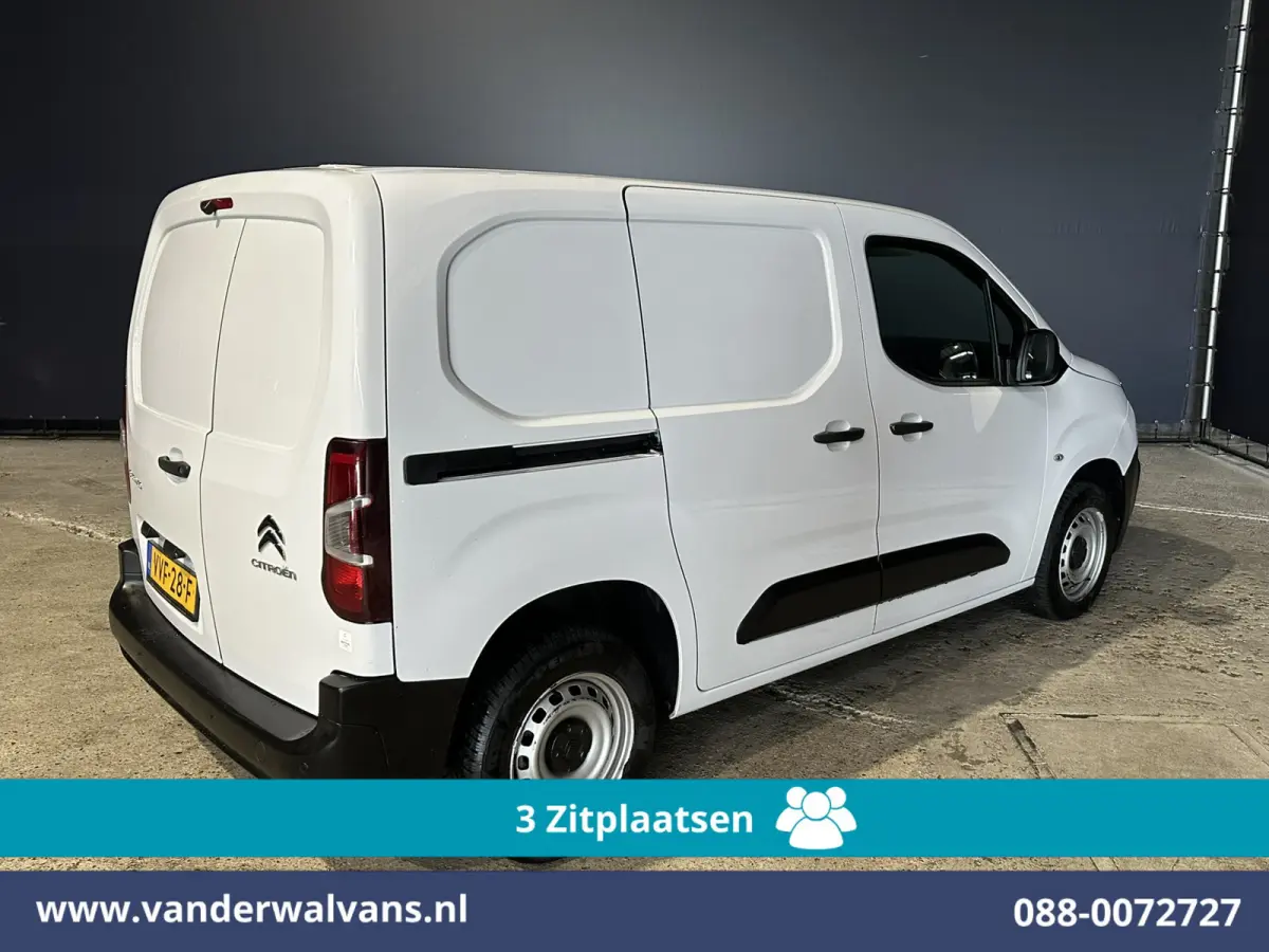 1.5 BlueHDi 102pk L1H1 Euro6 Airco | 3-Zits | Camera | Apple Carplay | Cruisecontrol Android Auto, Parkeersensoren
