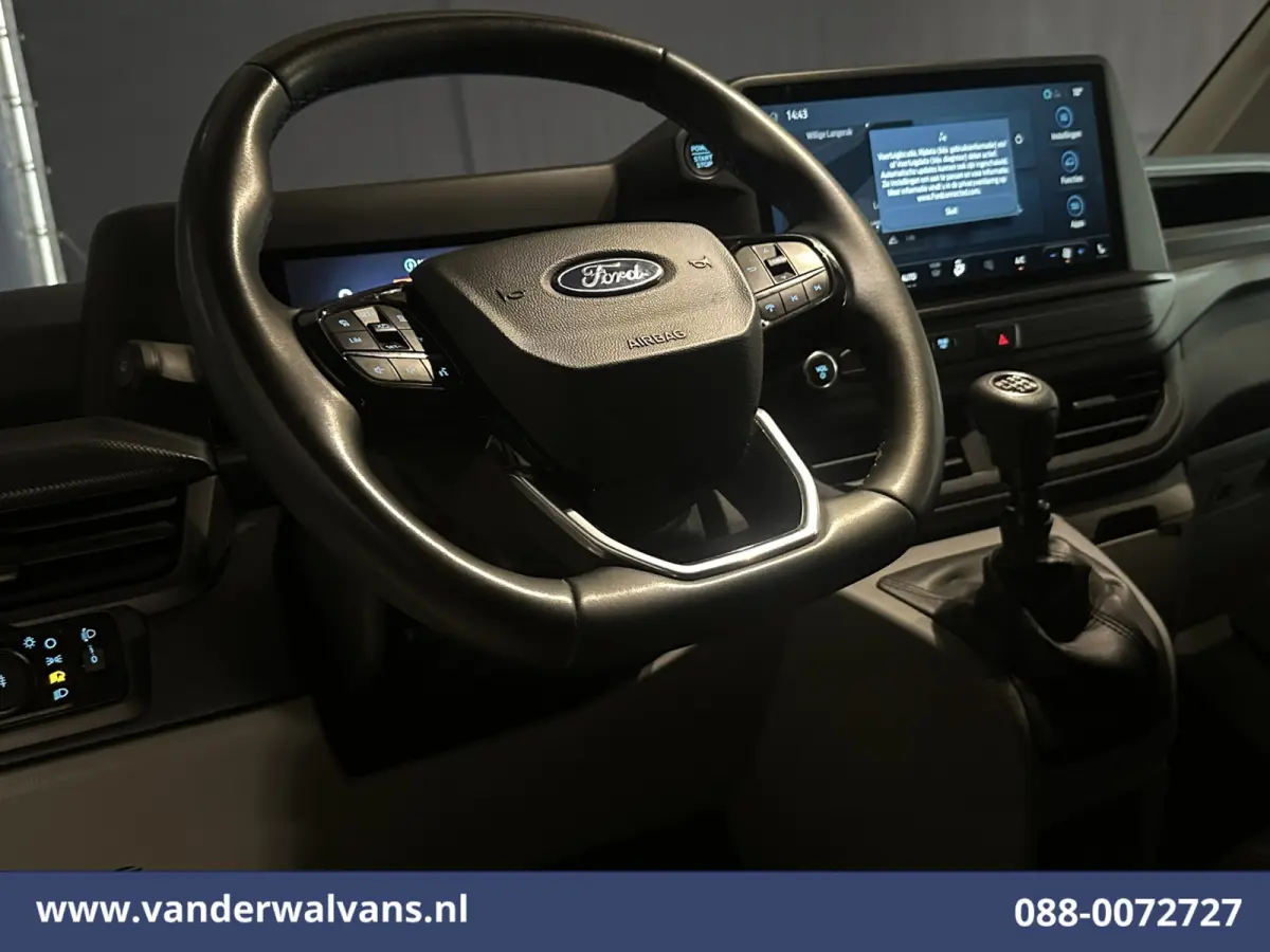 2.0 TDCI 136pk L1H1 Euro6 Airco | Camera | Navigatie | Apple Carplay | LED | Cruisecontrol Android Auto, Verwarmde voorruit, Parkeersensoren, Stoelverwarming, Bijrijdersbank, 2590kg trekverm