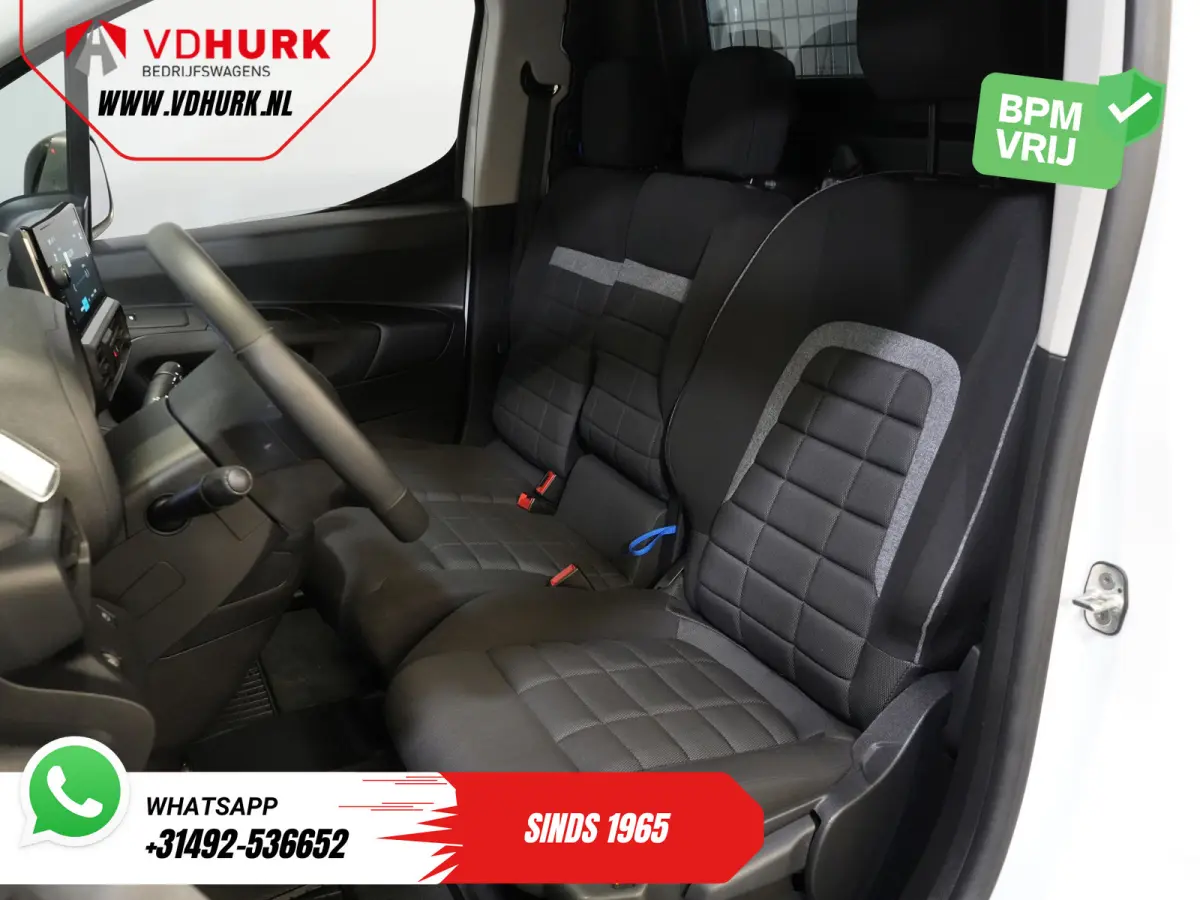 (Citroen Berlingo) 1.5 HDi 100 pk L2 Carplay/ Stoelverw./ 3Pers./ Virtual Cockpit/ Climate/ Keyless/ Navi/ Camera/ Cruise/ PDC