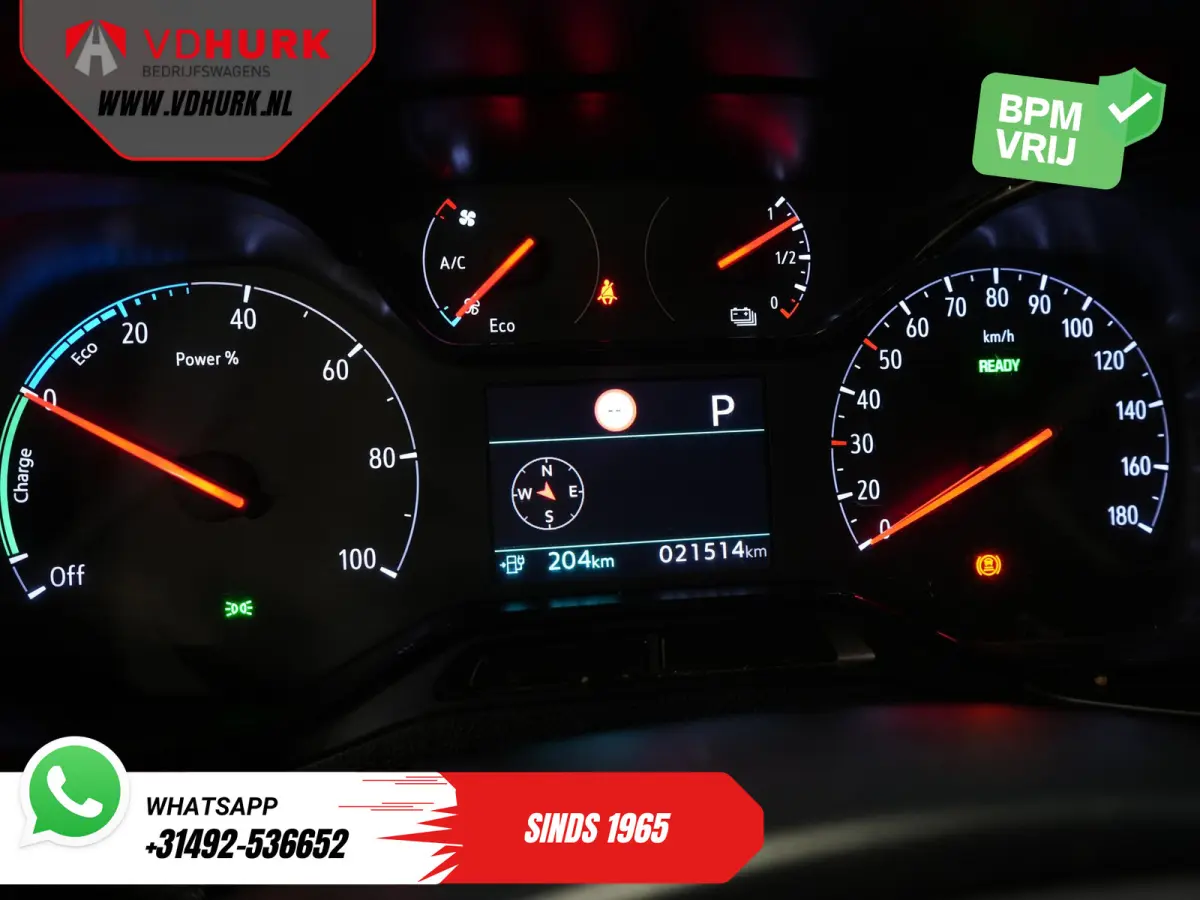 50kWh 285 WLTP 3 Pers./ Standkachel/ Snellader/ Stoelverw./ Stuurverw./ Keyless/ Carplay/ Navi/ Camera/ PDC/ Cruise/ Airco