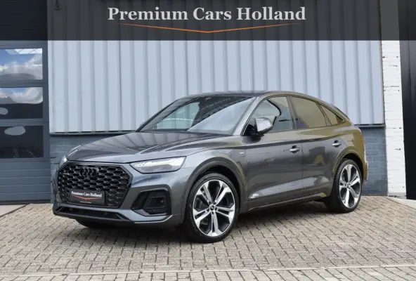 50 TFSI e S-Line RS-Leder Luchtvering Trekhaak HUD Oled Matrix ACC Keyless 21 Inch