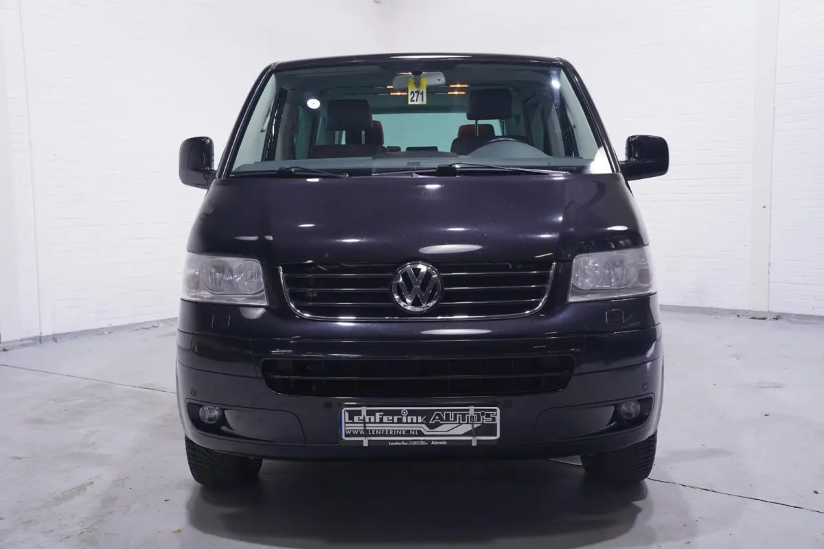 Multivan 3.2 V6 235 pk Highline 4-Motion 7-zits Leder Grijs Elek. Schuifdeuren, Airco ECC, Cruise Control, Uniek in NL