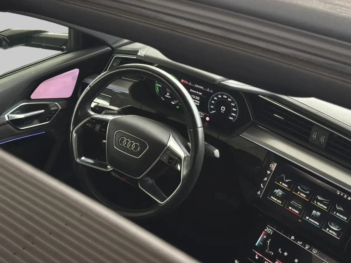 55 quattro edition 95 kWh S-Line 91%SoH(Dealer ondH, Panorama, Camera, Head-up, B&O, Carplay, Etc)