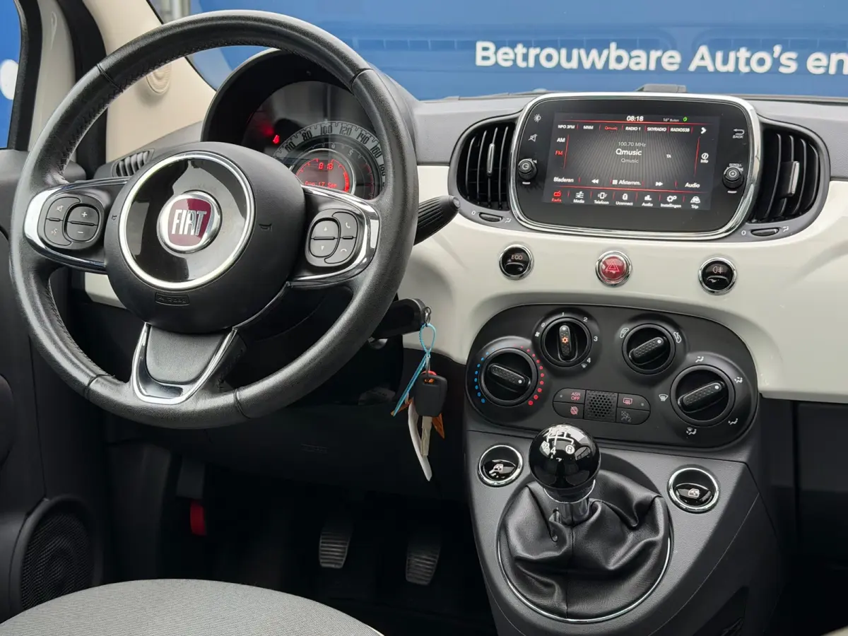 0.9 TwinAir Turbo Lounge|2e Eigenaar|Airco|Pano|Carplay|Bleutooth|PDC|LMV|ElektrischeRamen|N.A.P|NieuweAPK tot 10-2027|