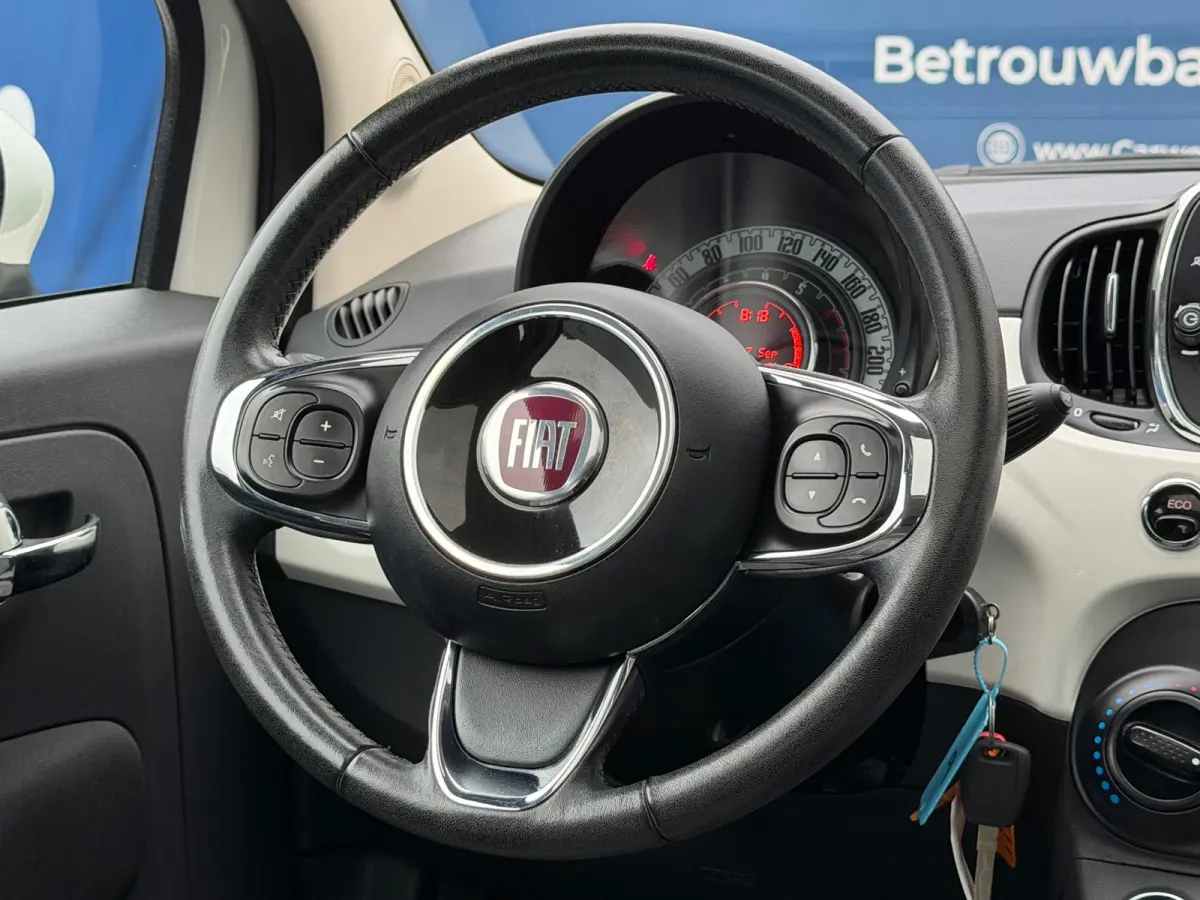 0.9 TwinAir Turbo Lounge|2e Eigenaar|Airco|Pano|Carplay|Bleutooth|PDC|LMV|ElektrischeRamen|N.A.P|NieuweAPK tot 10-2027|