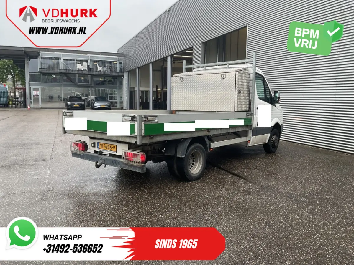 35 2.0 TDI Open laadbak/ Kipper/ Tacho/ Dubbel lucht/ 3.5t Trekverm./ Gev.stoel/ Cruise/ Airco/ 350x200x40/ Pick Up