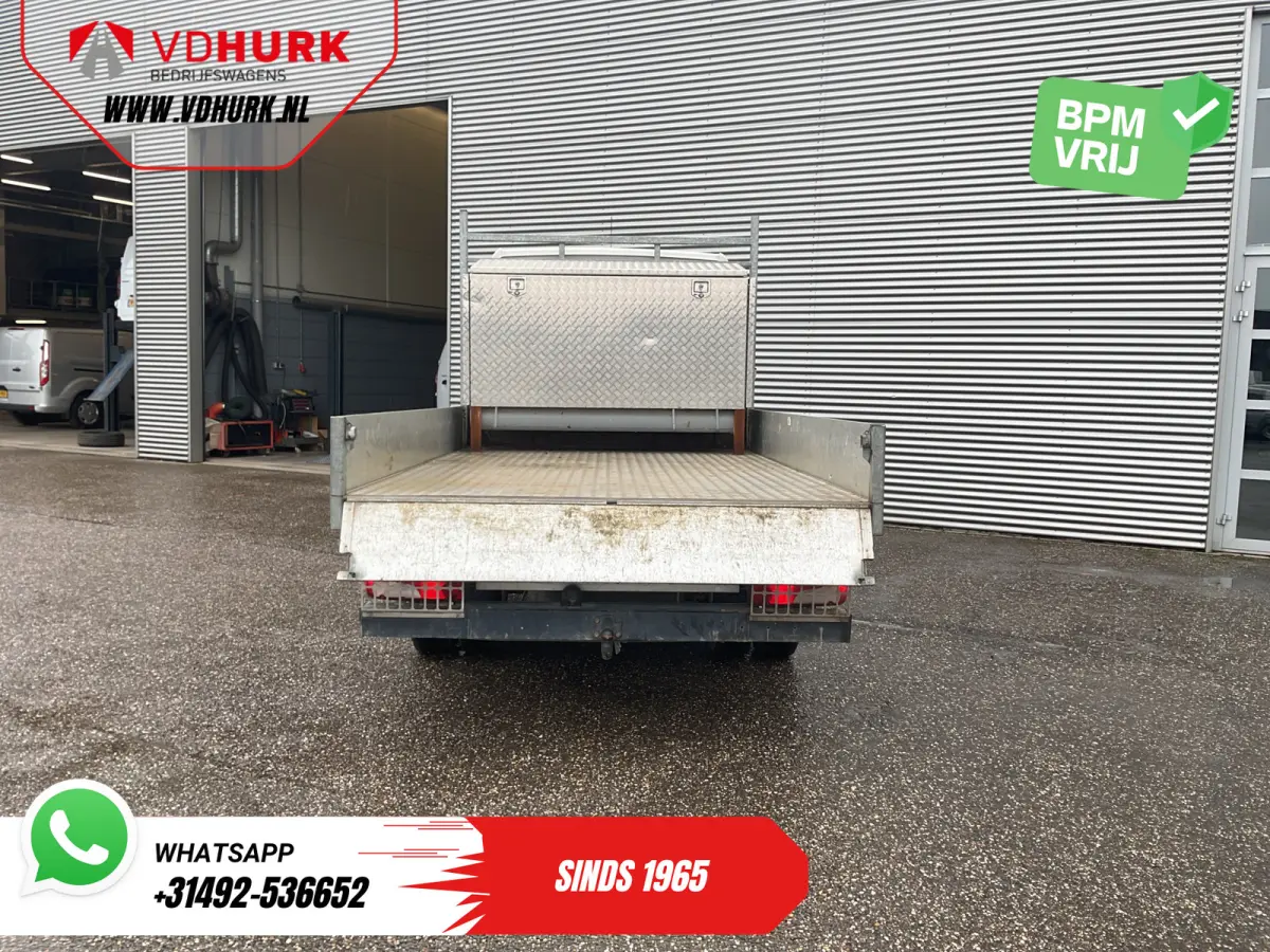 35 2.0 TDI Open laadbak/ Kipper/ Tacho/ Dubbel lucht/ 3.5t Trekverm./ Gev.stoel/ Cruise/ Airco/ 350x200x40/ Pick Up