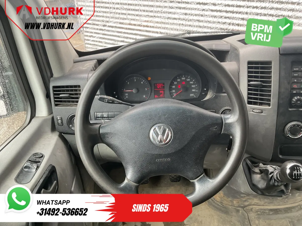 35 2.0 TDI Open laadbak/ Kipper/ Tacho/ Dubbel lucht/ 3.5t Trekverm./ Gev.stoel/ Cruise/ Airco/ 350x200x40/ Pick Up