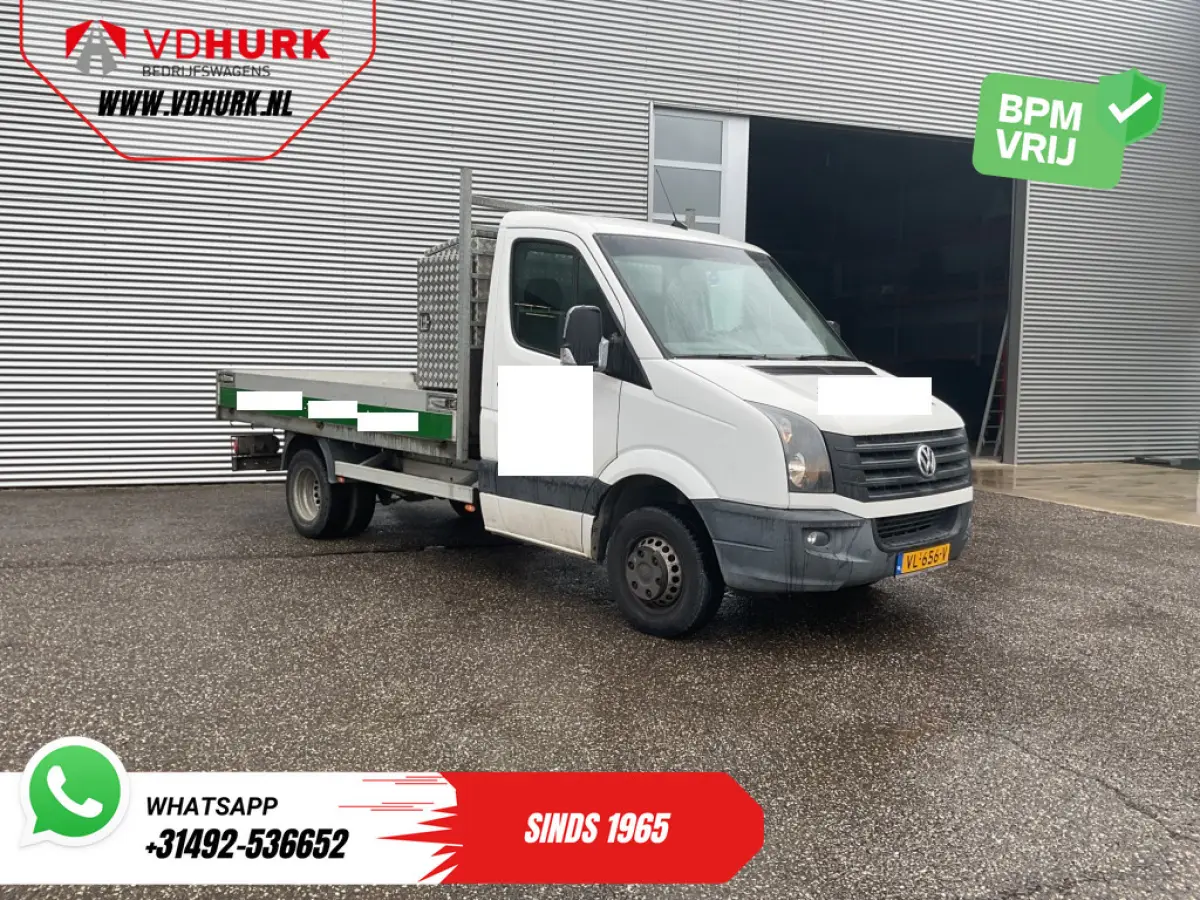 35 2.0 TDI Open laadbak/ Kipper/ Tacho/ Dubbel lucht/ 3.5t Trekverm./ Gev.stoel/ Cruise/ Airco/ 350x200x40/ Pick Up