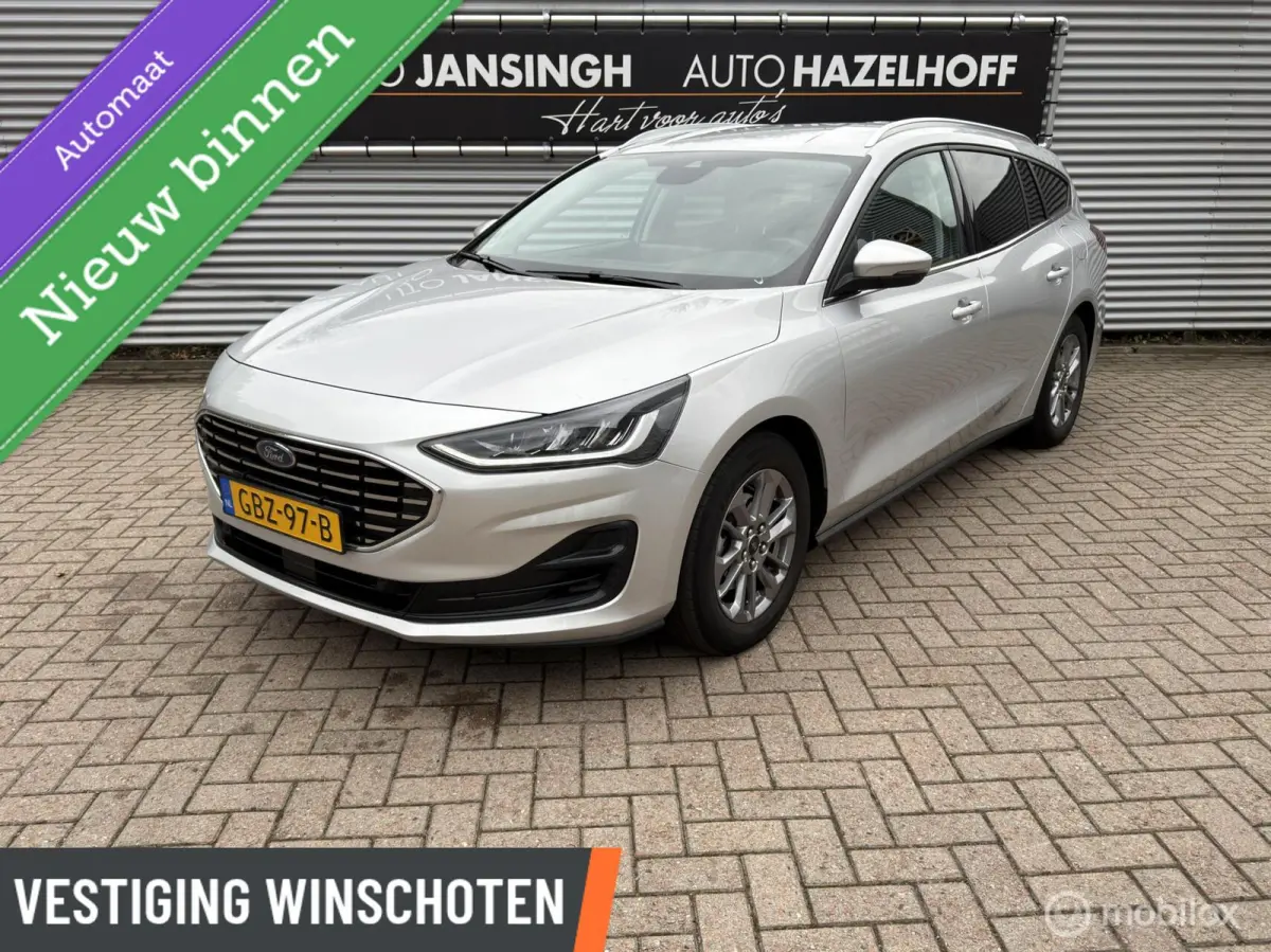 1.0 EcoBoost Hybrid Titanium Automaat! | PDC V+A | Navi | Cruise | LED |