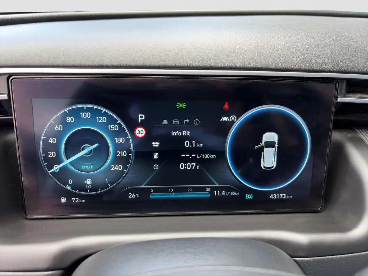 1.6 T-GDI 180pk Automaat MHEV 4WD Premium | Carplay | Camera | Adaptive Cruise | Leder | 19-inch velgen | Handsfree achterklep | Stoelverwaming/ventilatie | Trekhaak | Premium Audio | DAB | 