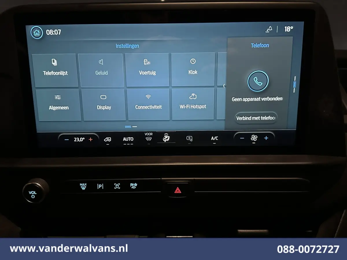 2.0 TDCI 136pk L2H1 Euro6 Airco | Camera | LED | Apple Carplay | Cruisecontrol Android Auto, Verwarmde voorruit, Parkeersensoren, Bijrijdersbank
