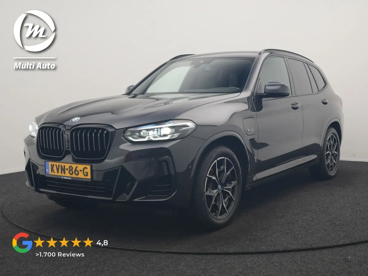xDrive30e M Sport PHEV 293pk Dealer O.H | Trekhaak Af Fabriek | Camera | Cruise Control | Lederen Sportstoelen Verwarmd | Sfeerverlichting | Apple Carplay | Navigatie | Virtual | DAB | 19"L.