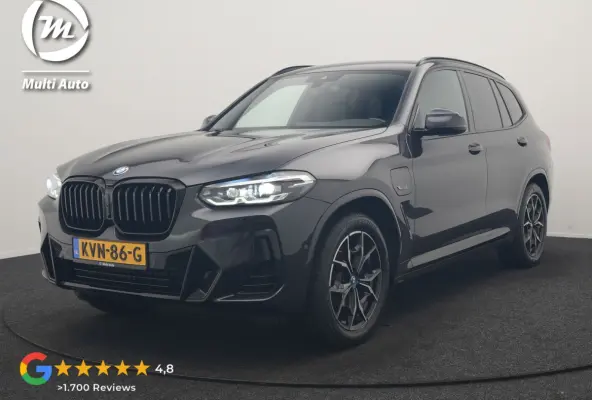 xDrive30e M Sport PHEV 293pk Dealer O.H | Trekhaak Af Fabriek | Camera | Cruise Control | Lederen Sportstoelen Verwarmd | Sfeerverlichting | Apple Carplay | Navigatie | Virtual | DAB | 19"L.
