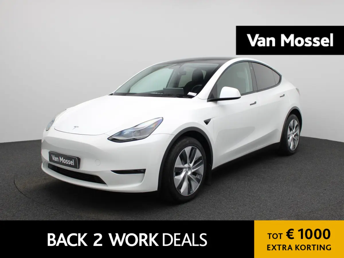 Long Range AWD 75 kWh | PANORAMADAK | ELEKTRISCHE KOFFERKELP | LEDEREN BEKLEDING | STOELVERWARMING | STUURWIELVERWARMING | PARKEERSENSOREN VOOR + ACHTER |